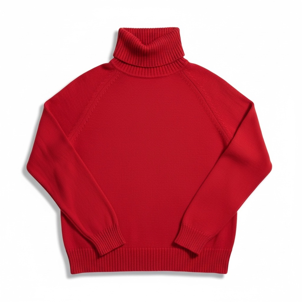 August Silk Vibrant Red Knit Top